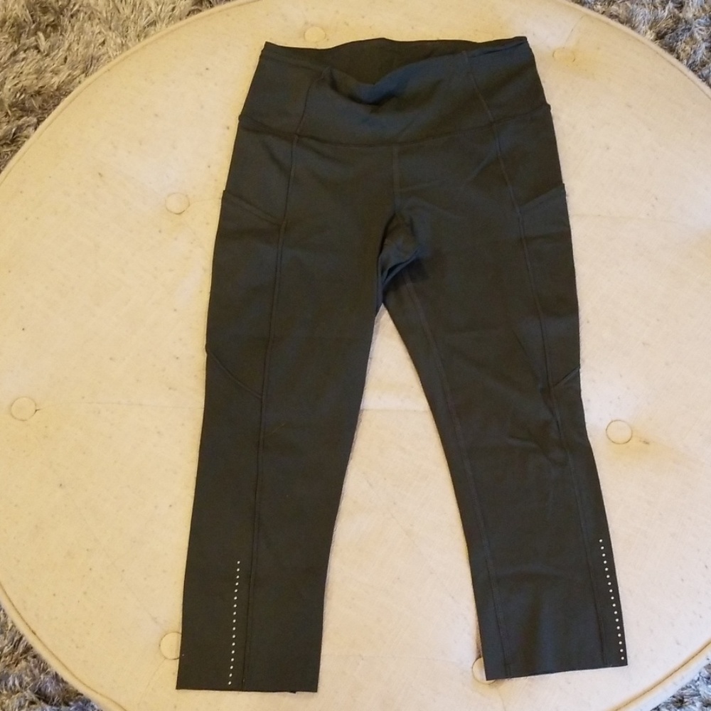 Lululemon fast and free cropped leggings